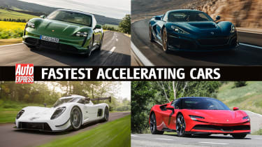 Fastest Accelerating Cars In The World 2023 | Auto Express